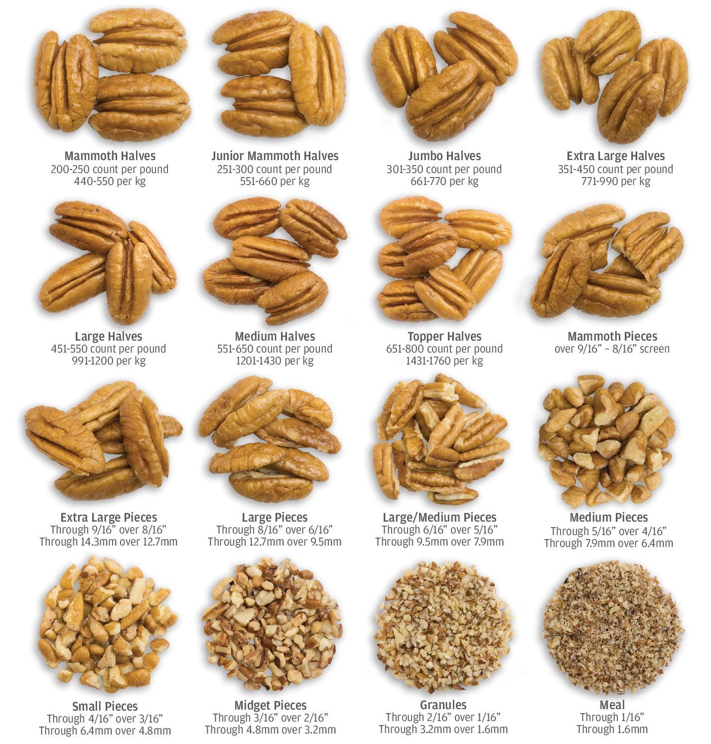 Jr. Mammoth Pecan Halves - Nutworks Canada