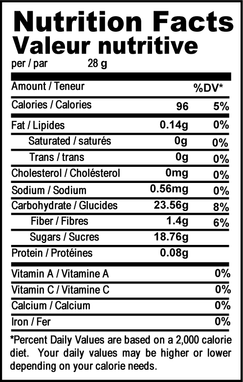 Organic Dried Cranberries - Nutworks Canada